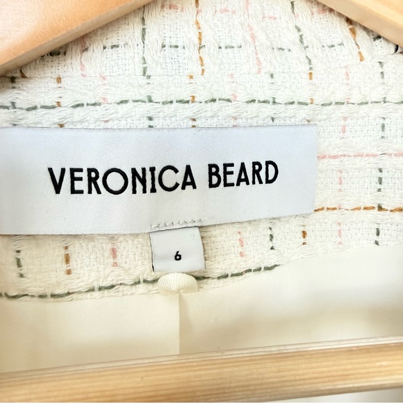 Veronica Beard Ivory Textured Blazer - Picture 5 of 11